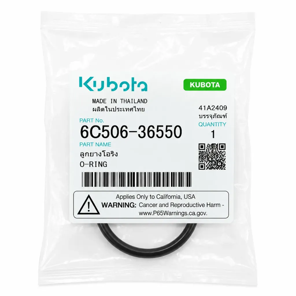 اورنج سيل Kubota Genuine O-Ring 6C506-36550