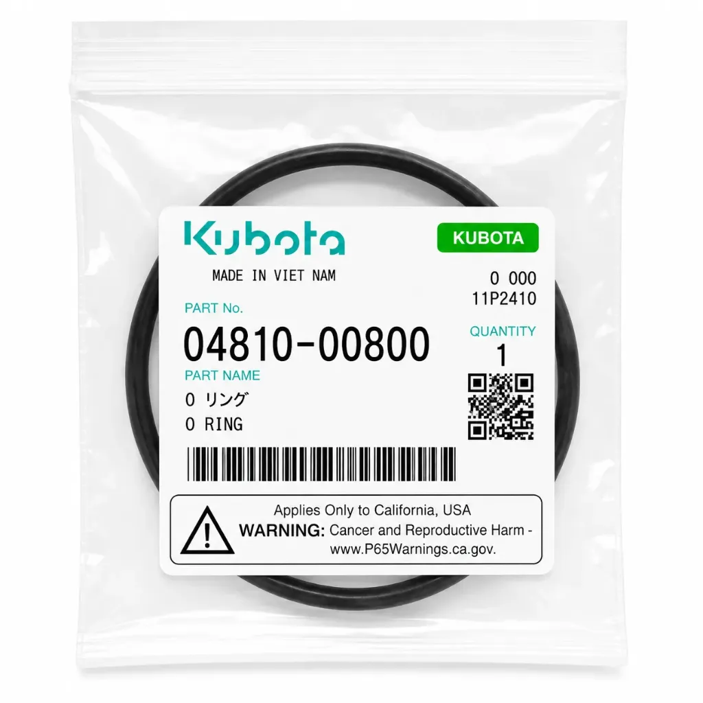 اورنج سيل بستن هيدرولك Kubota O-Ring 04810-00800