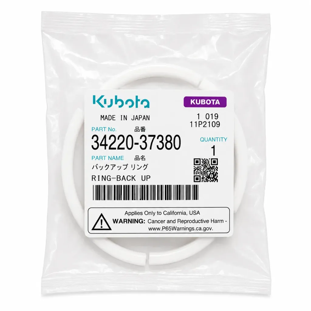 [KUB-BACKUPRING-34220-37380] حلقة Kubota Back-Up Ring 34220-37380