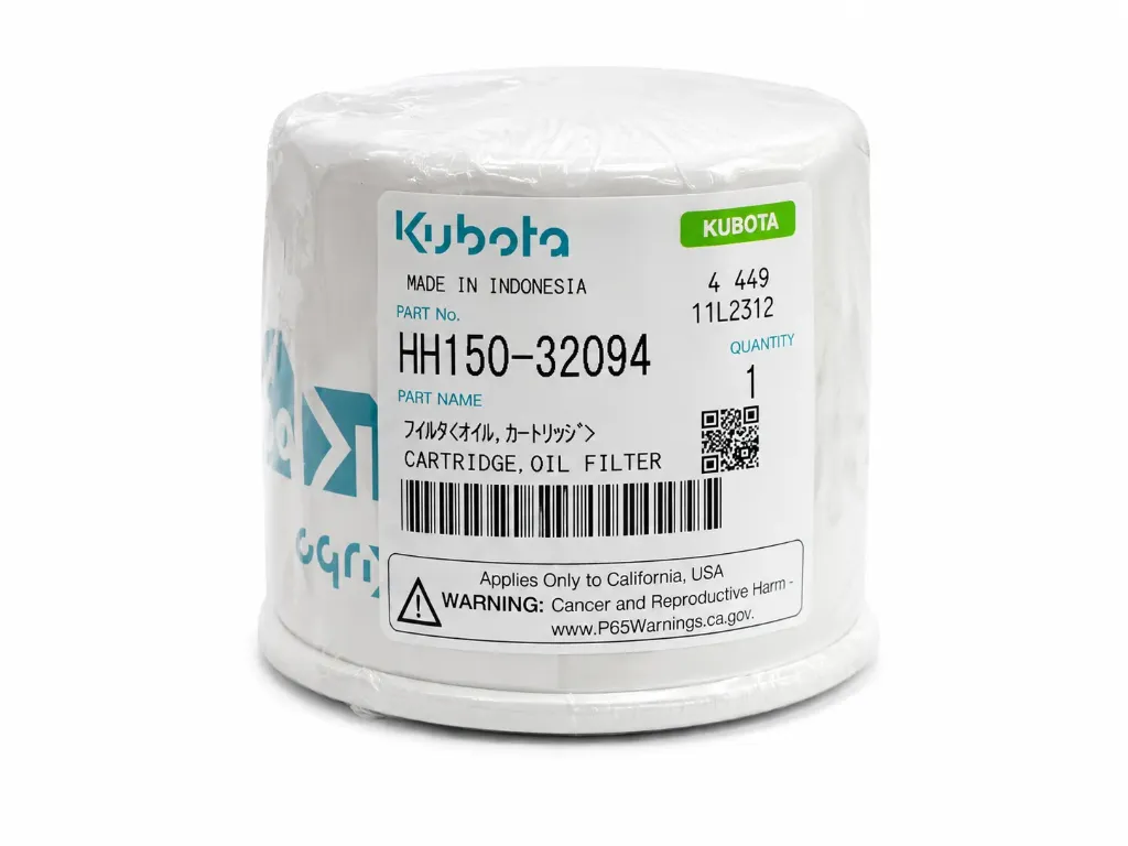 [KUB-OILF-HH15032094] فلتر زيت Kubota Oil Filter Cartridge HH150-32094