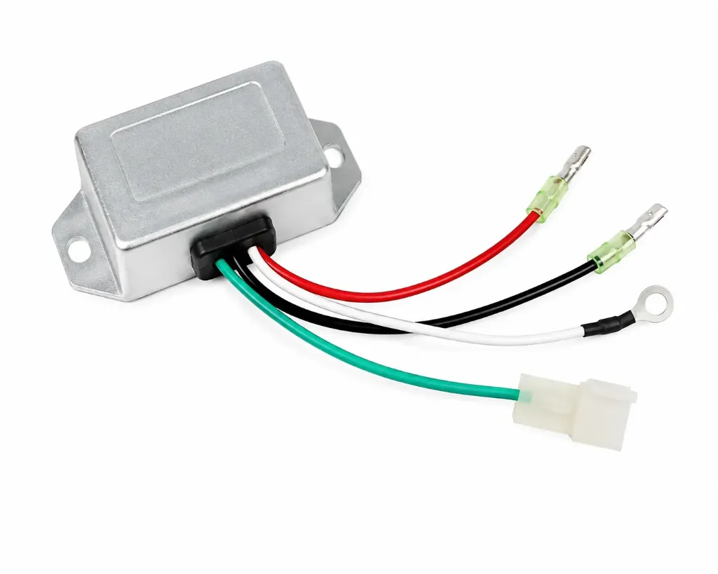 رجلوتير Voltage Regulator 4 Wires with Fuses –  KDE6500T