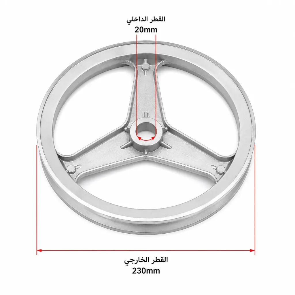 بولي بمبم                 POWER SPRAYER PULLEY TF-30 20mm-230mm