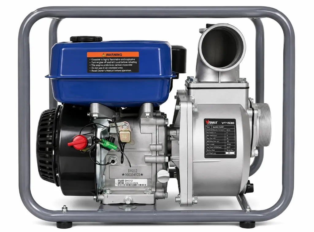 [WP-VT1530-3IN-212CC] ماطور ماء VTOOLS VT1530 3" Gasoline Water Pump 212cc