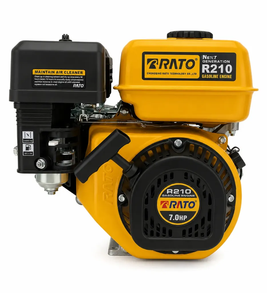 [RAT-R210-7HP-RS] ماطور RATO R210 Gasoline Engine 7.0HP – Recoil Start