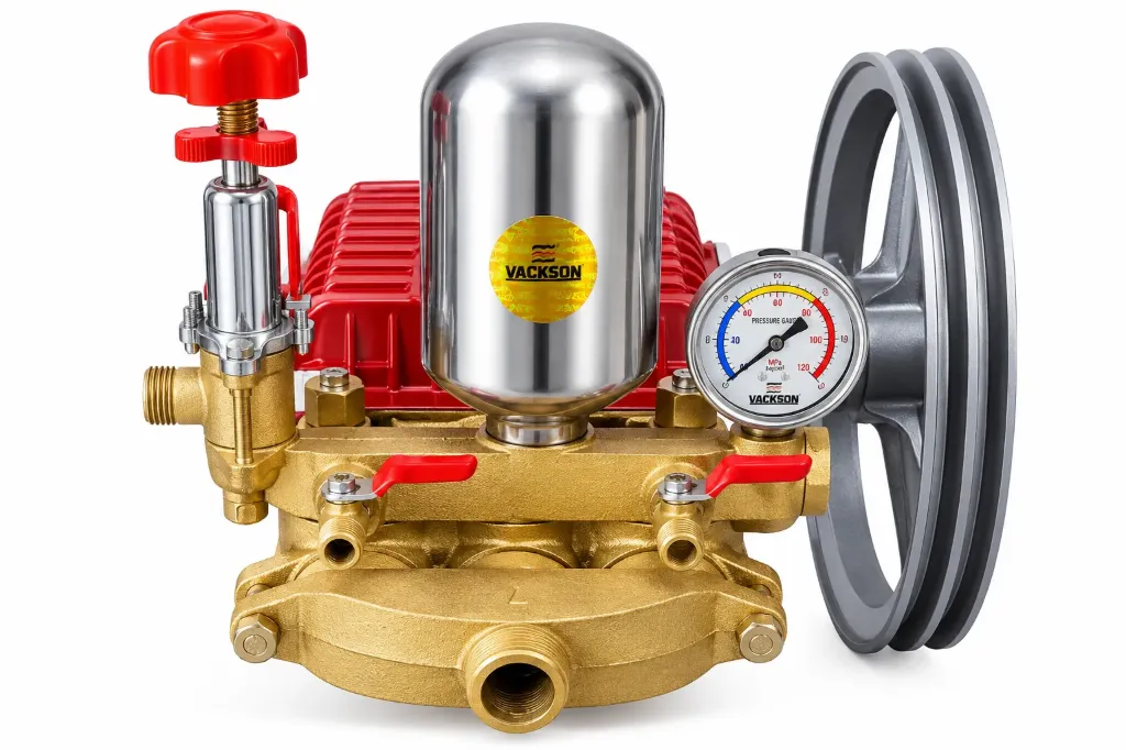 [VS-45] بمب VACKSON VS-45 High Pressure Agricultural Power Sprayer Pump Head