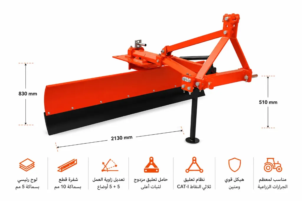 Terracer Blade 7 Feet / MD Series