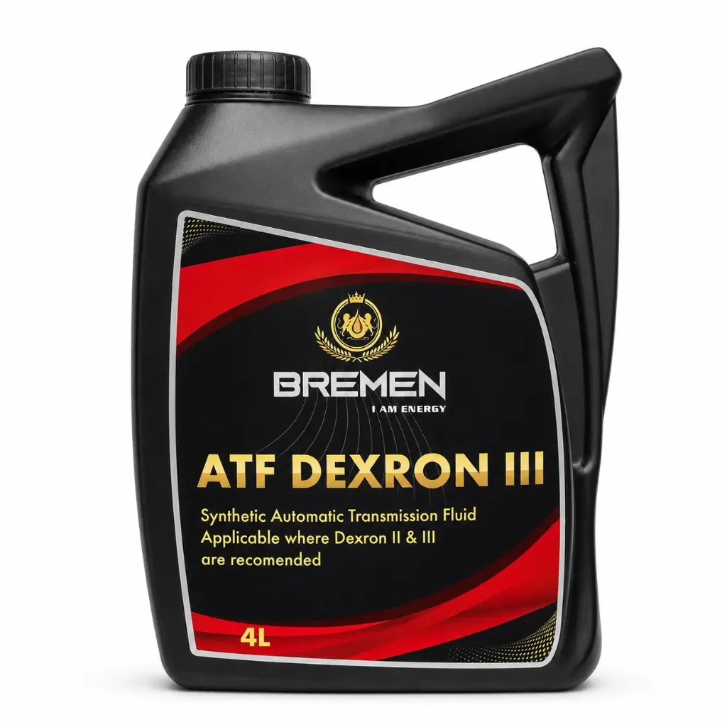 زيت دركسون BREMEN ATF Dexron III Synthetic  – 4L