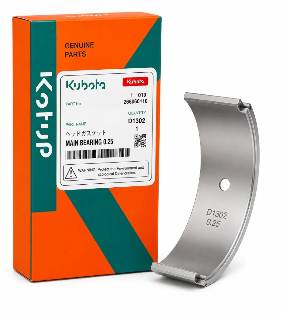 بيرنج Kubota D1302 Main Bearing 0.25