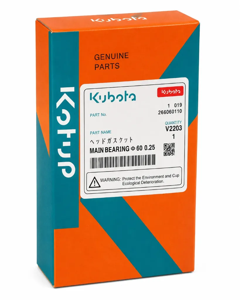 بيرنج Kubota V2203 Main Bearing Φ60 – Size 0.25