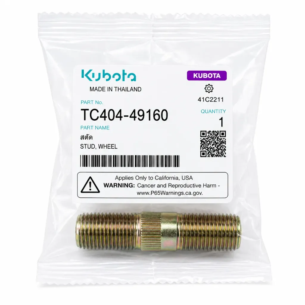 مسمار تيار  Kubota Wheel Stud TC404-49160